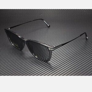 Tom Ford Black Smoke Men's Polarized Sunglasses